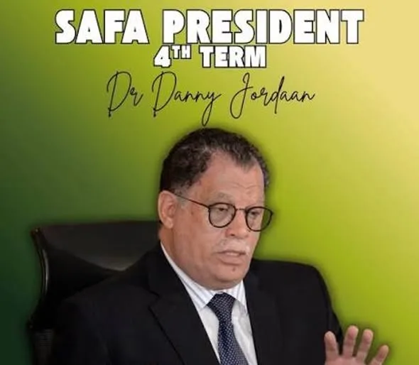 Danny Jordaan Re-Elected as SAFA President for Fourth Term