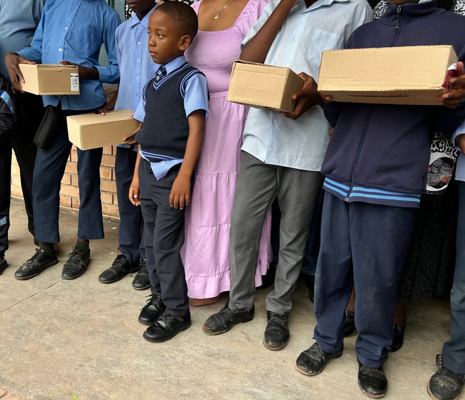 Young boyâs kindness inspires shoe donation