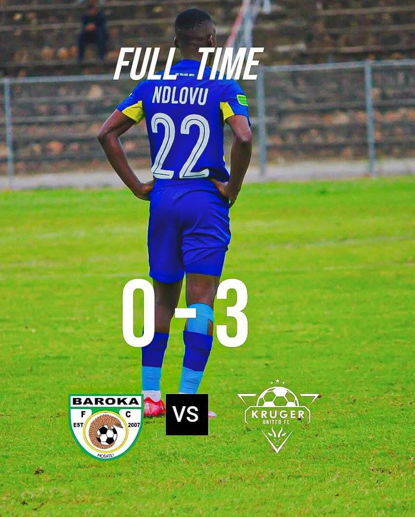 Kruger United Hammer Baroka to Confirm RelegationÂ