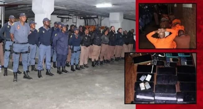 Prison Search in Mbombela Uncovers Cellphones and Dagga