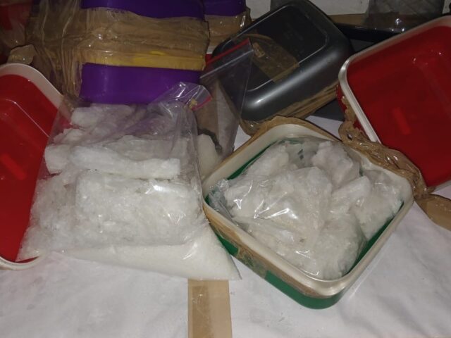 Crystal Meth Lab Busted, Five Foreigners Arrested