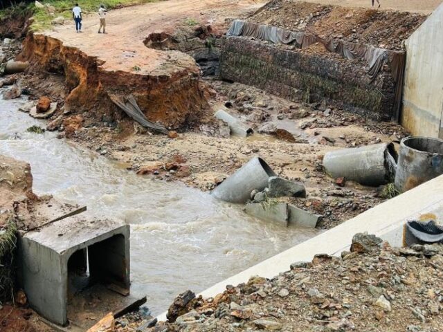 Persistent Rains Endanger Provincial Roads