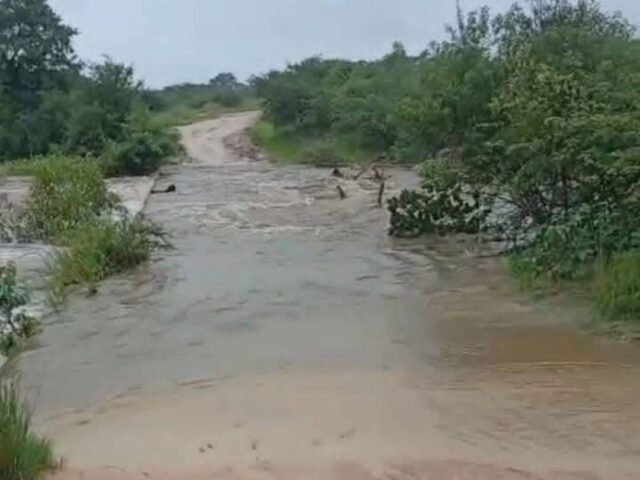 Flooded Access Route Cuts Off Wales Village