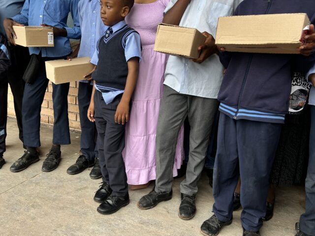 Young boy’s kindness inspires shoe donation