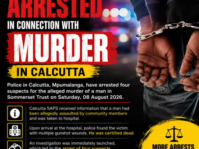 FOUR ARRESTED FOR MURDER IN CALCUTTA